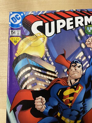 SUPERMAN #154 - 1ST JEPH LOEB, ED MCGUINNESS! DC COMICS