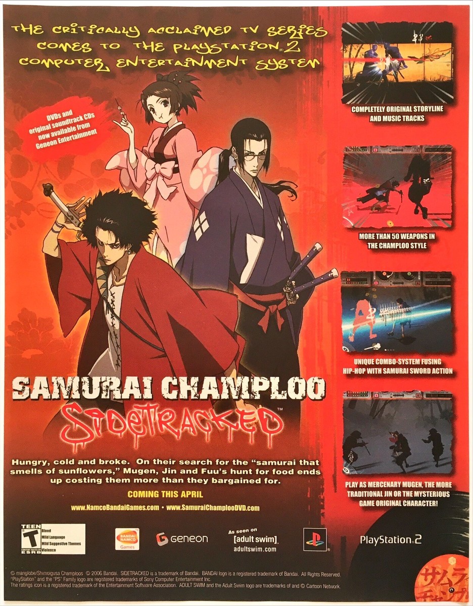 サムライチャンプルー B2サイズ ポスター SAMURAI CHAMPLOO SAMURAI