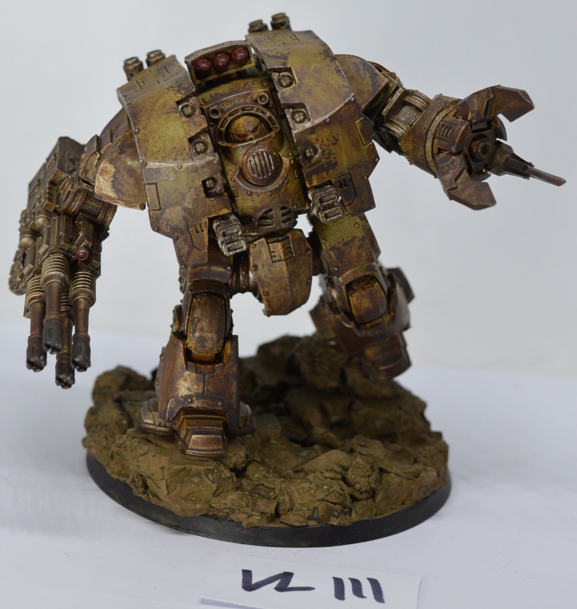 Warhammer 40k, Death Guard, Nurgle, Chaos Leviathan Dreadnought