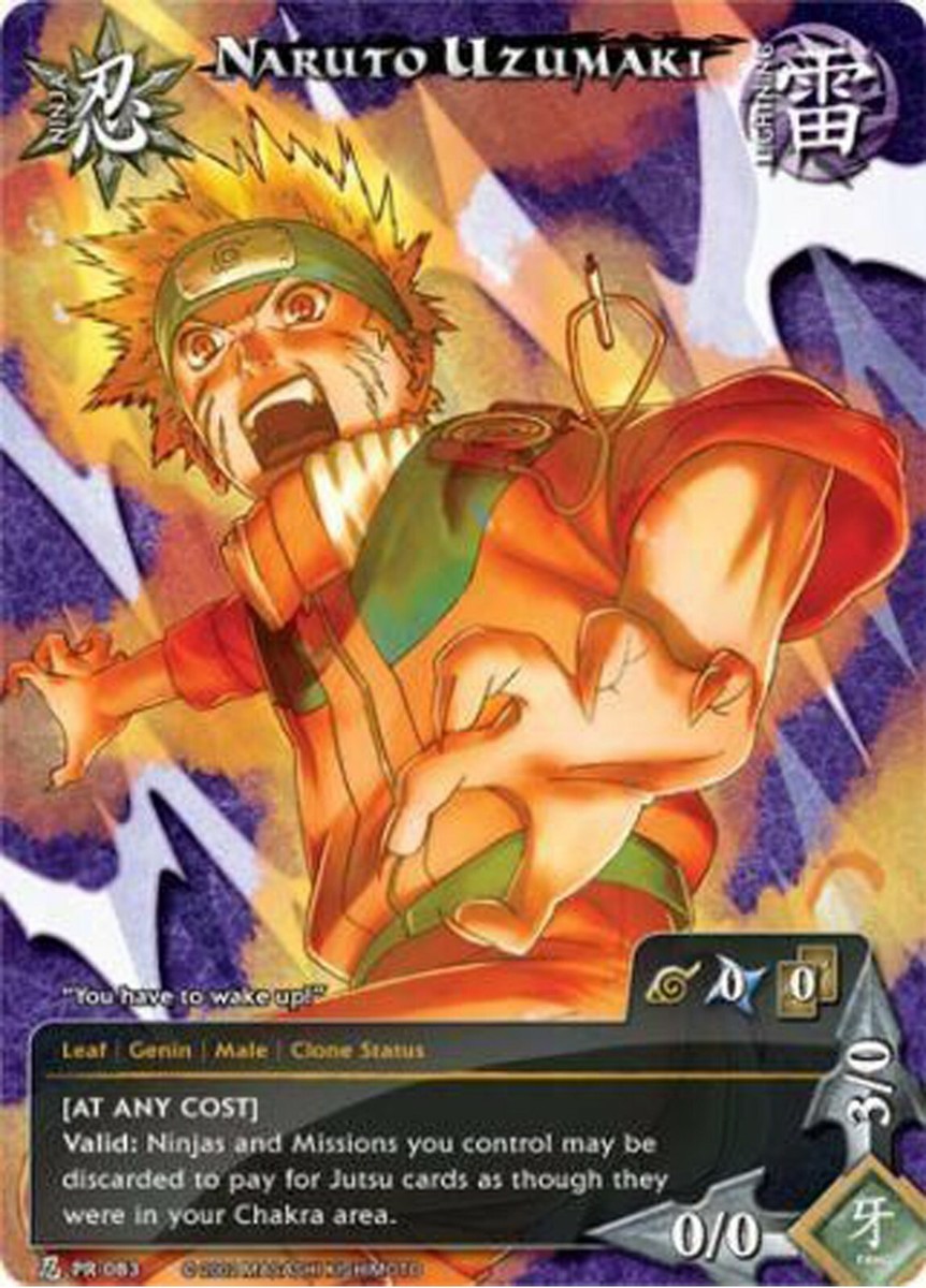 NARUTO ナルトカードゲーム CCG 守鶴 SR Foil NARUTO ナルトカード