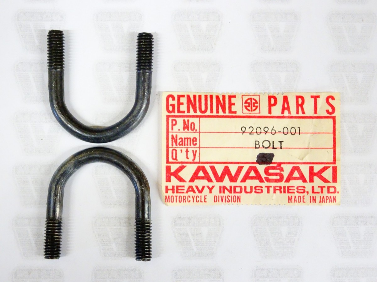 Kawasaki NOS NEW 92096-001 Engine Guard Bolt (2) G5 100 | eBay
