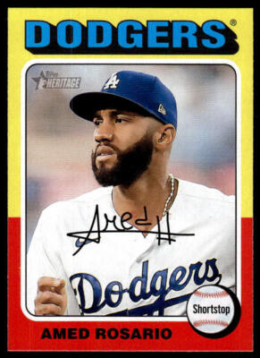 Amed Rosario 2018年ルーキー直書き直筆サインカード1/1 Amed Rosario