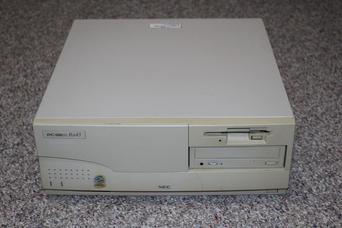NEC PC-9821Ra43, PC98 Series Final Model, Win98 for Uncharted