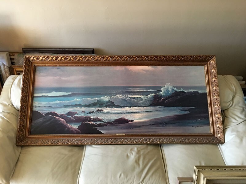 50年代Robert Woodロバートウッドシルクスクリーンアート作品