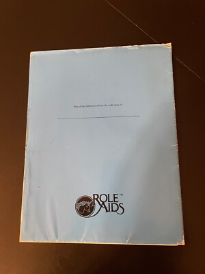 Mayfair Role Aids Nanorien Stones Blue Folder AD&D Module 1982 GD