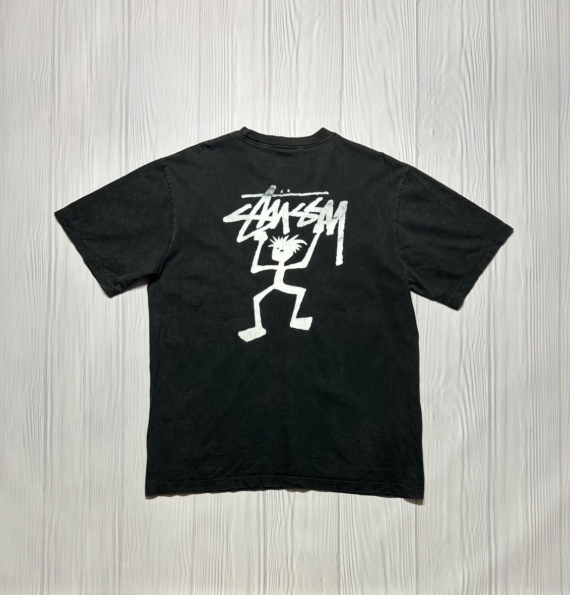 Vintage Made In USA 90s Stussy Tribe Man T Shirt | eBay