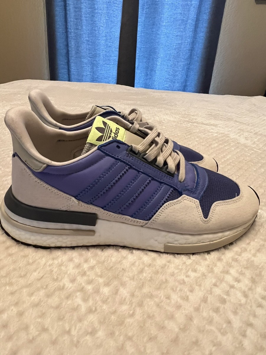 Adidas Originals ZX 500 RM Boost BD7867 Lilac/White Mens Size 9.5