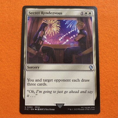 FOIL x3 + Tifa] Secret Rendezvous Set MTG Final Fantasy VII Cloud