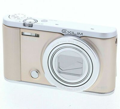 Casio EXILIM ZR1800 digital camera W. 18x Zoom Lens Gold | eBay