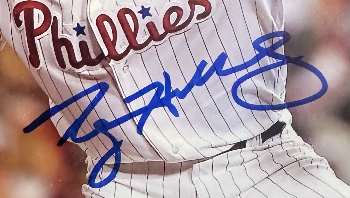 Roy Halladay 直筆サイン Roy Halladay Signed Playoff No Hitter Game
