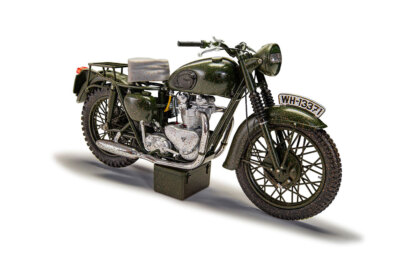 Great Escape Triumph TR6 Trophy Motorcycle Diecast Replica by