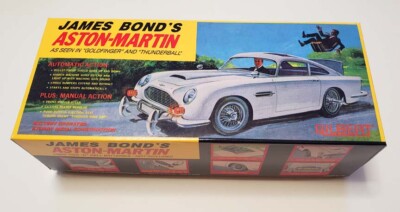 Gilbert James Bond 007 Aston Martin Empty Box for Battery Operated