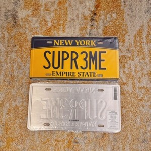 Supreme License Plate | eBay