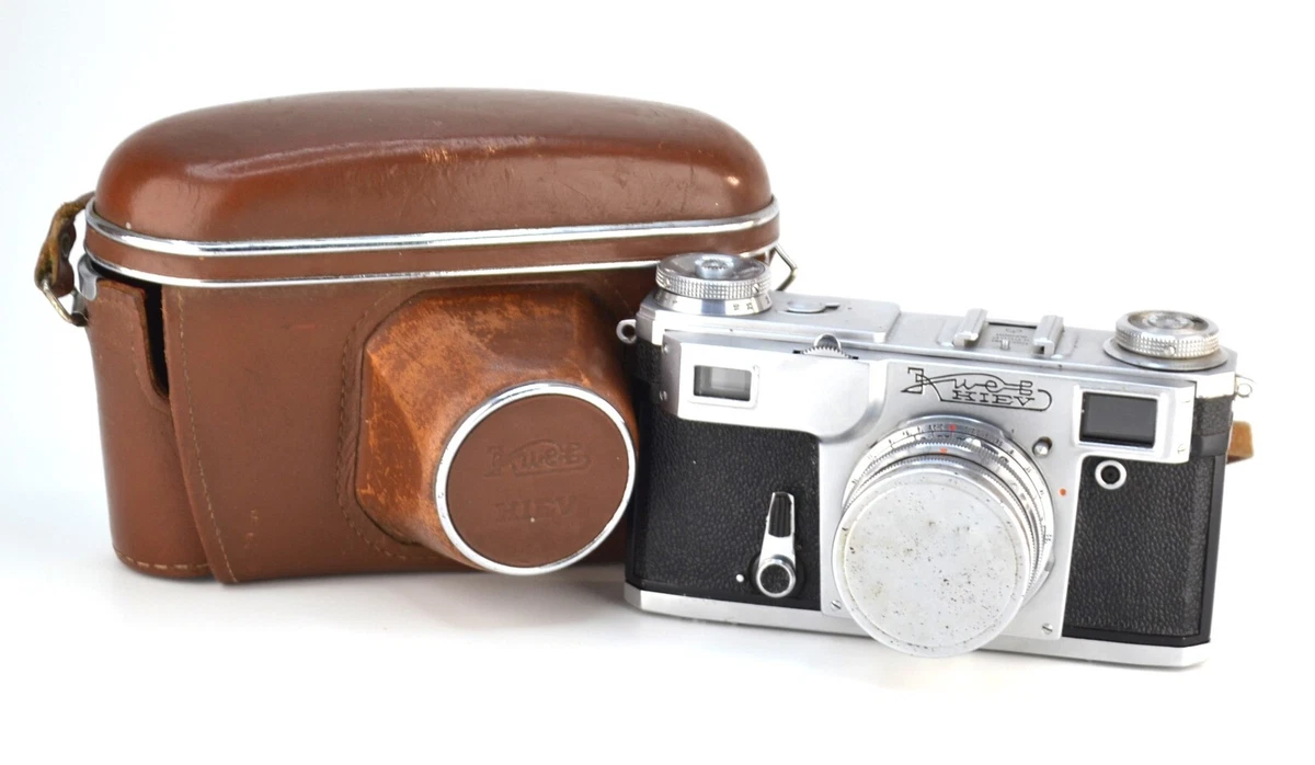 レンジファインダー フィルムカメラ キエフ4 ジュピター50mm付属良品