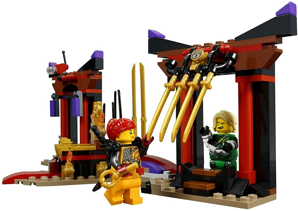 LEGO NINJAGO Masters of Spinjitzu: Throne Room Showdown 70651 NEW