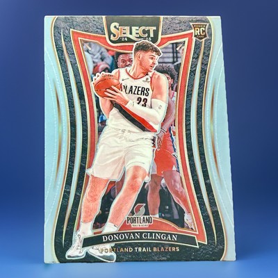 Donovan Clingan Rookie Card Mezzanine Level 2024-25 Panini Select