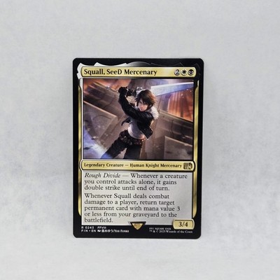 MTG FFコラボ プロモカード シードの傭兵、スコール Ultimaセット MTG