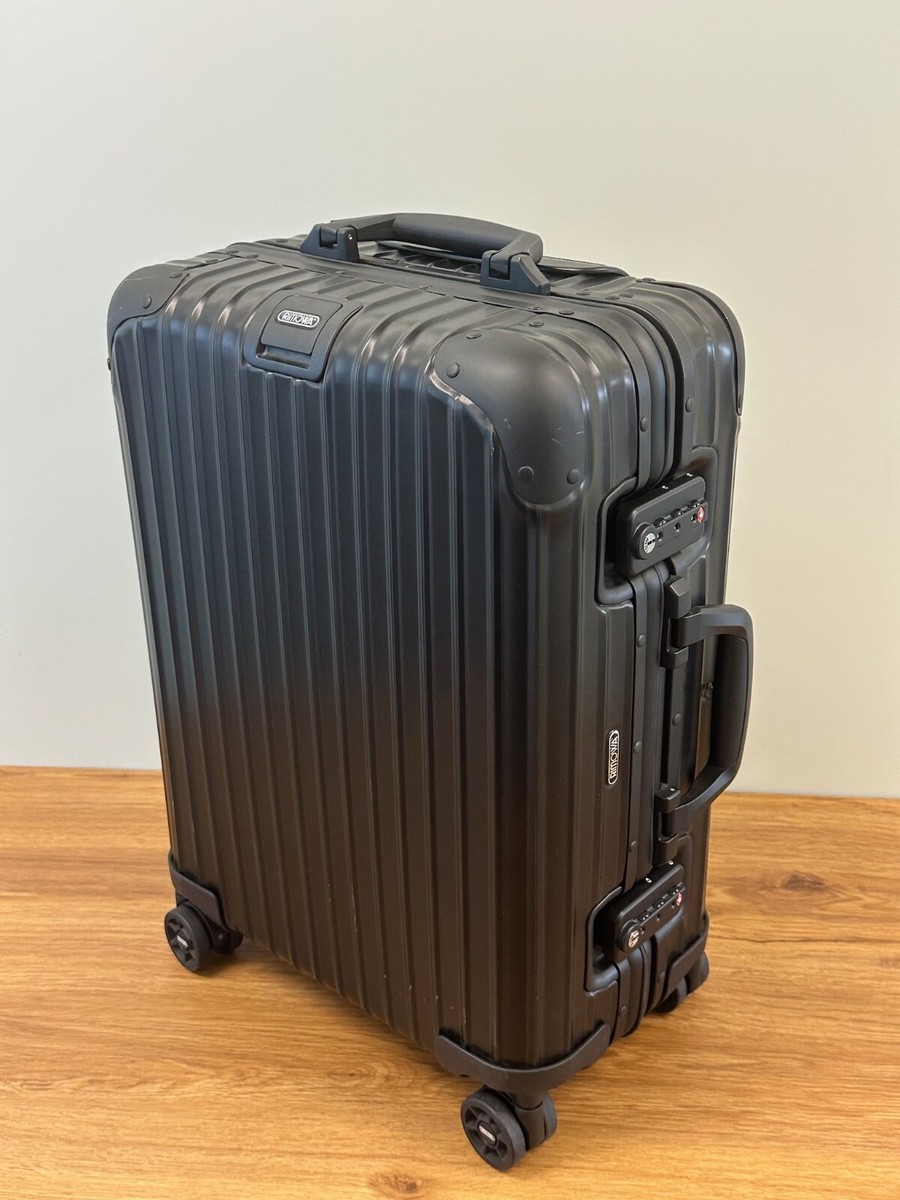 Rimowa Topas Stealth Cabin Trolley (pre LVMH) 34L - Made in