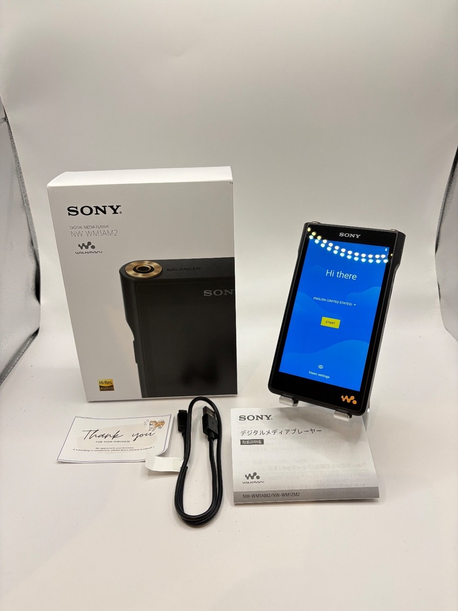SONY NW-WM1AM2 WALKMAN 128GB WM1 Series Android Hi-rez | eBay