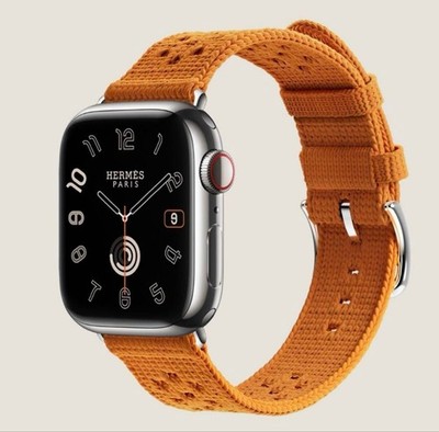 2414 Apple Watch エルメス ゴールド HERMES レザー 2414 Apple Watch