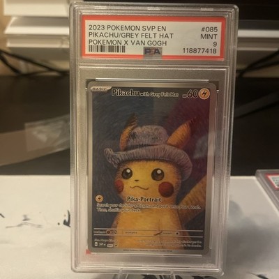 ゴッホピカチュウ 2023 ゴッホピカチュウ psa5 2023 ピカチュウ ゴッホ