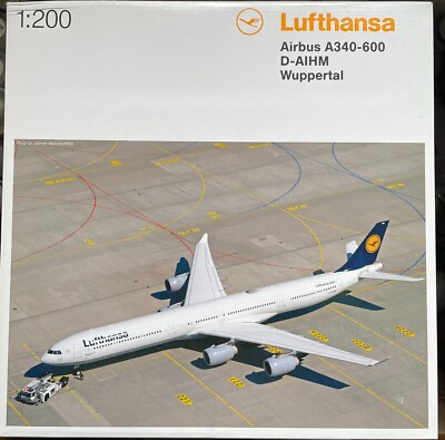 1/500 ヘルパ ルフトハンザ航空 A340-600 herpa ルフトハンザ Airbus