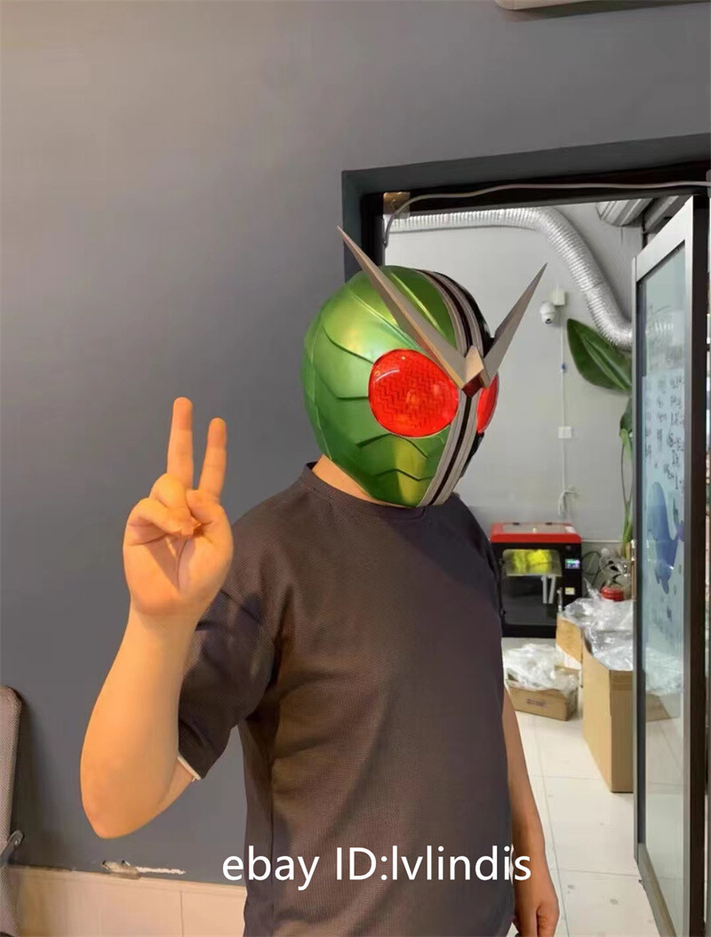 Kamen Rider Double 仮面ライダーW 1:1 Wearable Halloween Cosplay