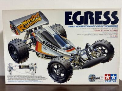 TAMIYA 1/10 Electric RC Car Egress 1989 & Adspec | eBay