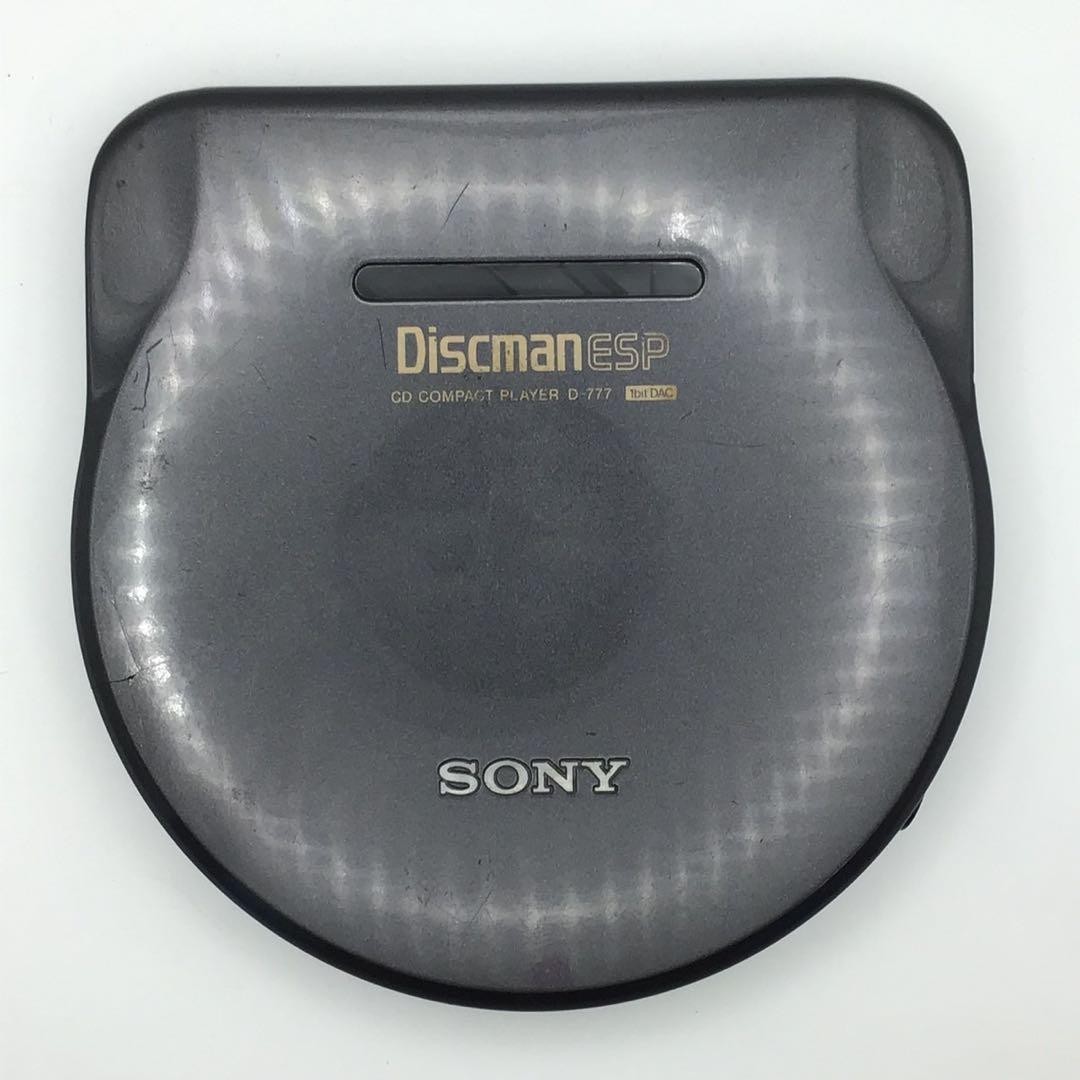 ☆SONYDiscman ESP D-777ポータブルCDプレーヤー希少ジャンク