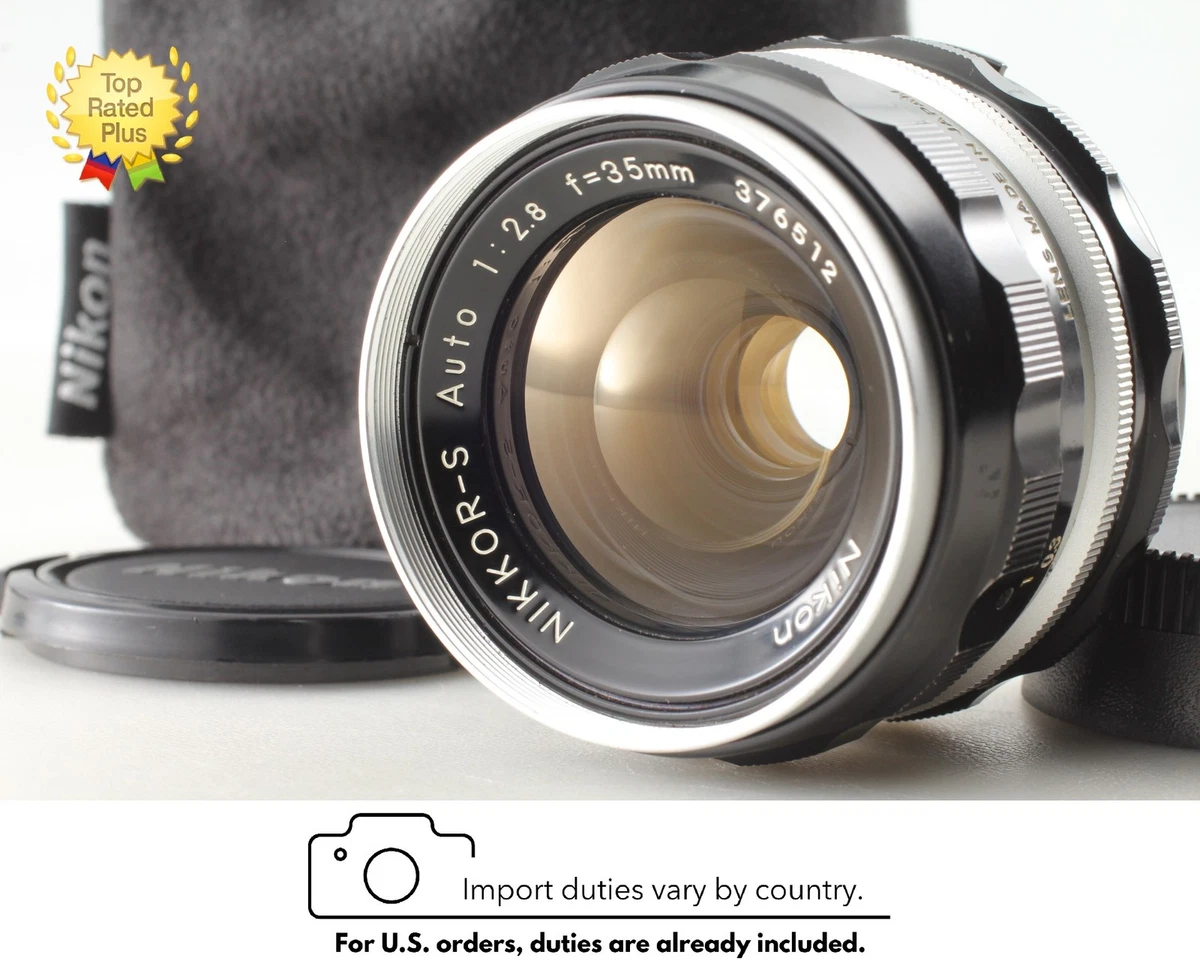 Nikon NIKKOR f/2.8 Camera Lenses 35mm Focal for sale | eBay