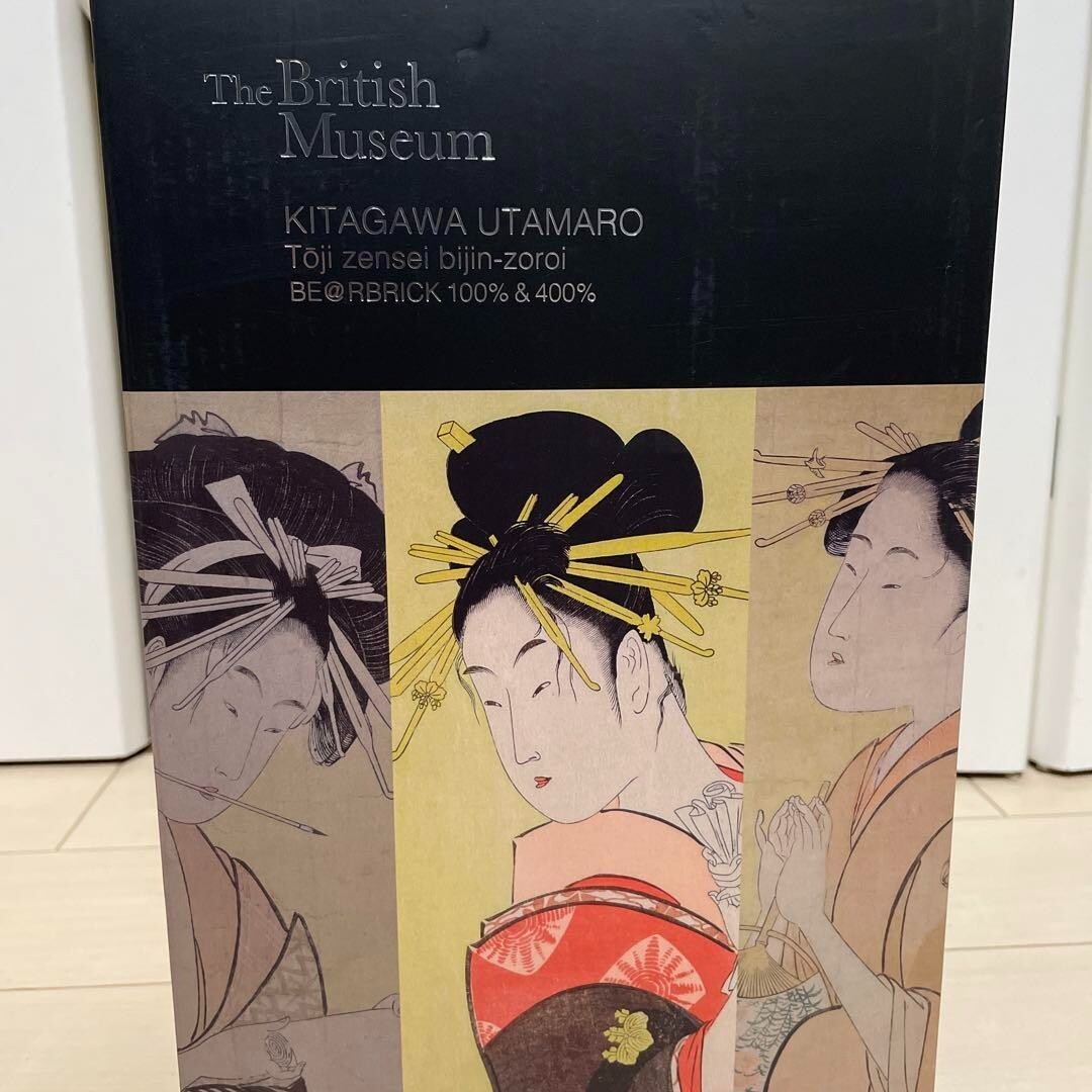 BE@RBRICK KITAGAWA UTAMARO 100% & 400%