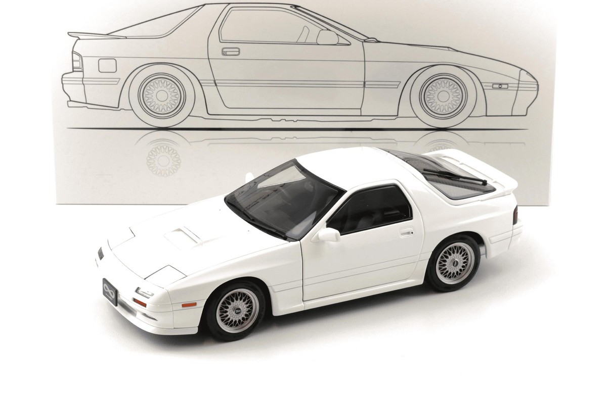 WHELART 1/18 RX-7 FC3S ホワイト 1:18 WHELART Mazda Savanna RX-7