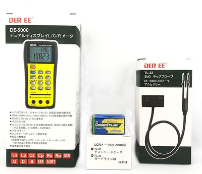 De-5000 High Accuracy Handheld LCR Meter with Tl-21 Tl-22 | eBay