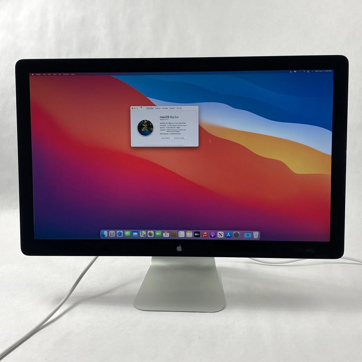 Apple Thunderbolt Display 27 Inch for sale | eBay