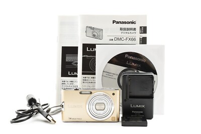 Panasonic LUMIX DMC-FX66 ゴールド 14メガピクセル 【公式通販】