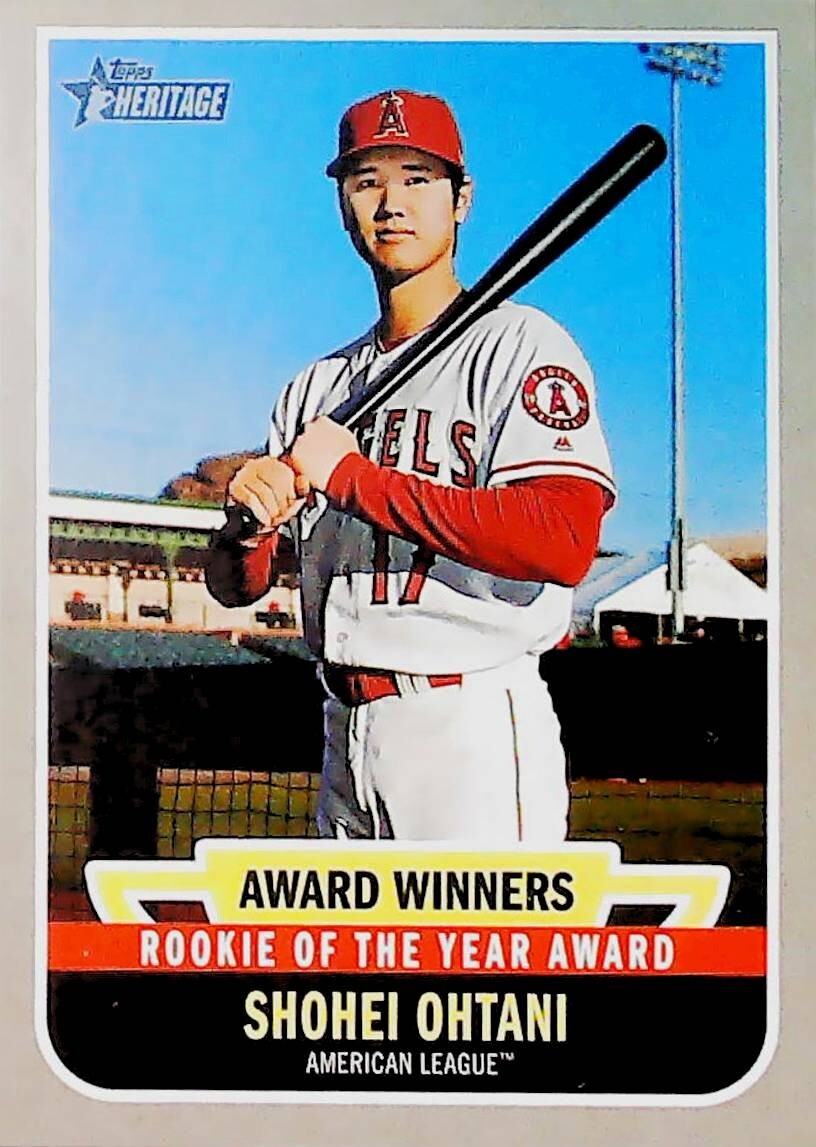 大谷翔平 2019 TOPPS HERITAGE SHOHEI OHTANI 大谷翔平2019 TOPPS