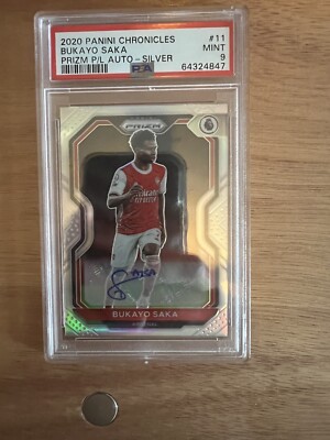 Panini Bukayo Saka Auto ブカヨ サカ サイン カード