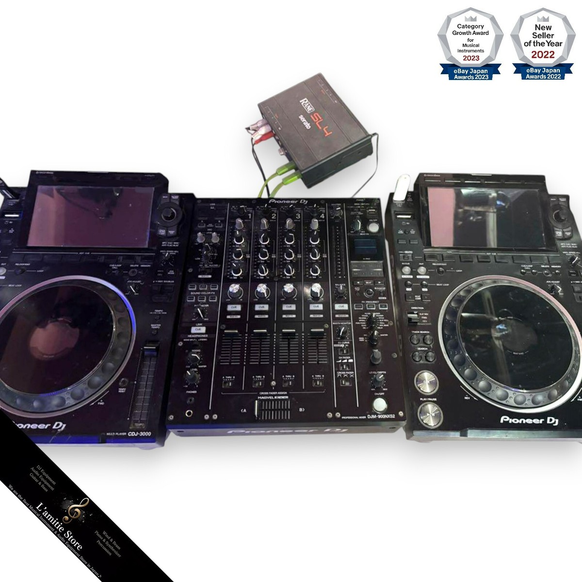 Pionner CDJ-3000 2台DJM-900NXS2 1台フルセット CDJ-30002台＋DJM