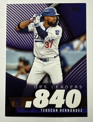 2025 Topps Series 2 Teoscar Hernandez #OPS-20 OPS Leaders Insert