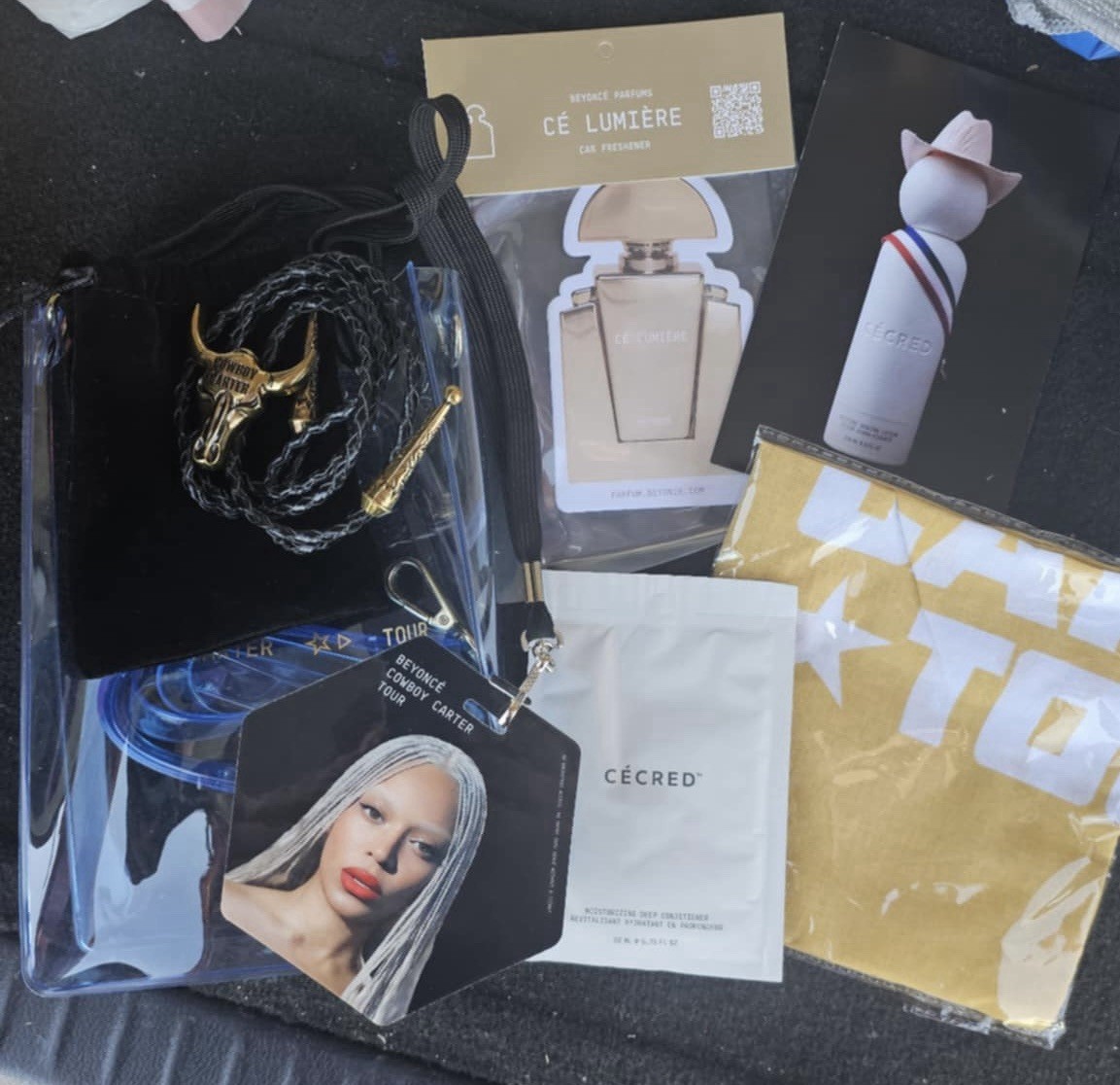 Beyonce official 2025 Cowboy Carter Tour VIP package item Bundle