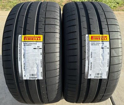 Set of TWO BRAND NEW 265/40ZR19 98Y Pirelli P Zero Corsa PZC4