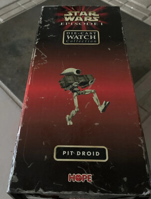 Star Wars 1999 Episode 1 Die-cast Watch Collection of 4 Watches