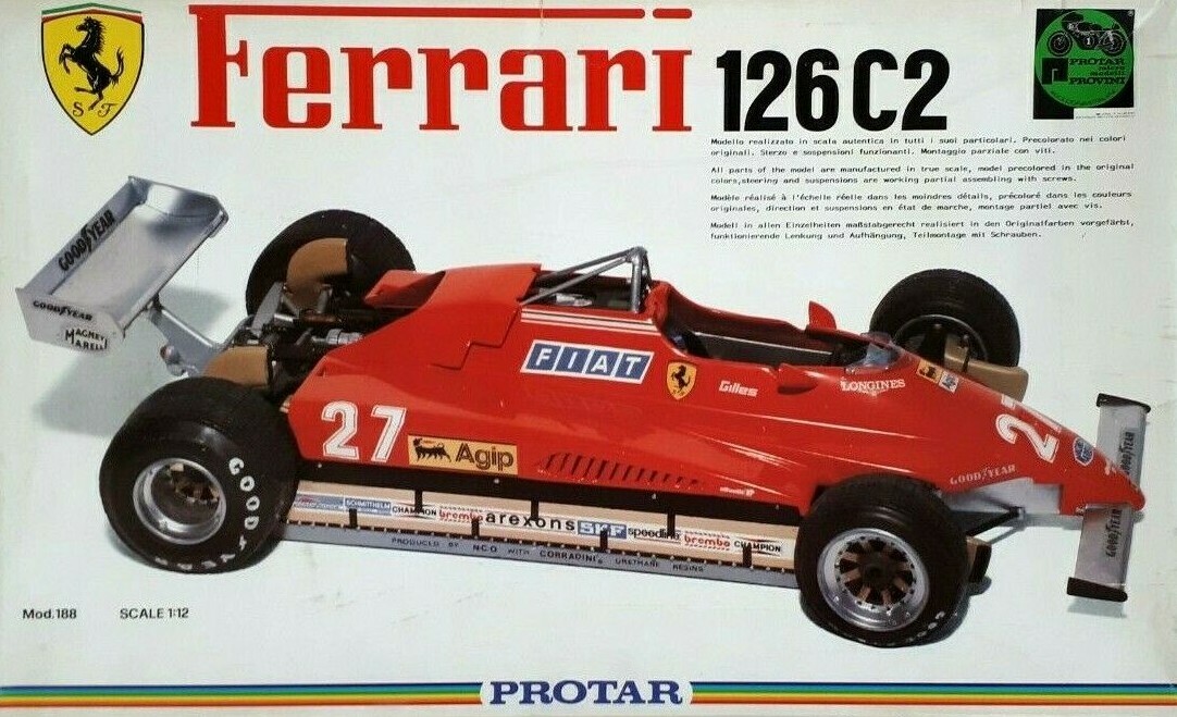 Ferrari 126 C2 in 1:12 scale | Protar | RARE | eBay