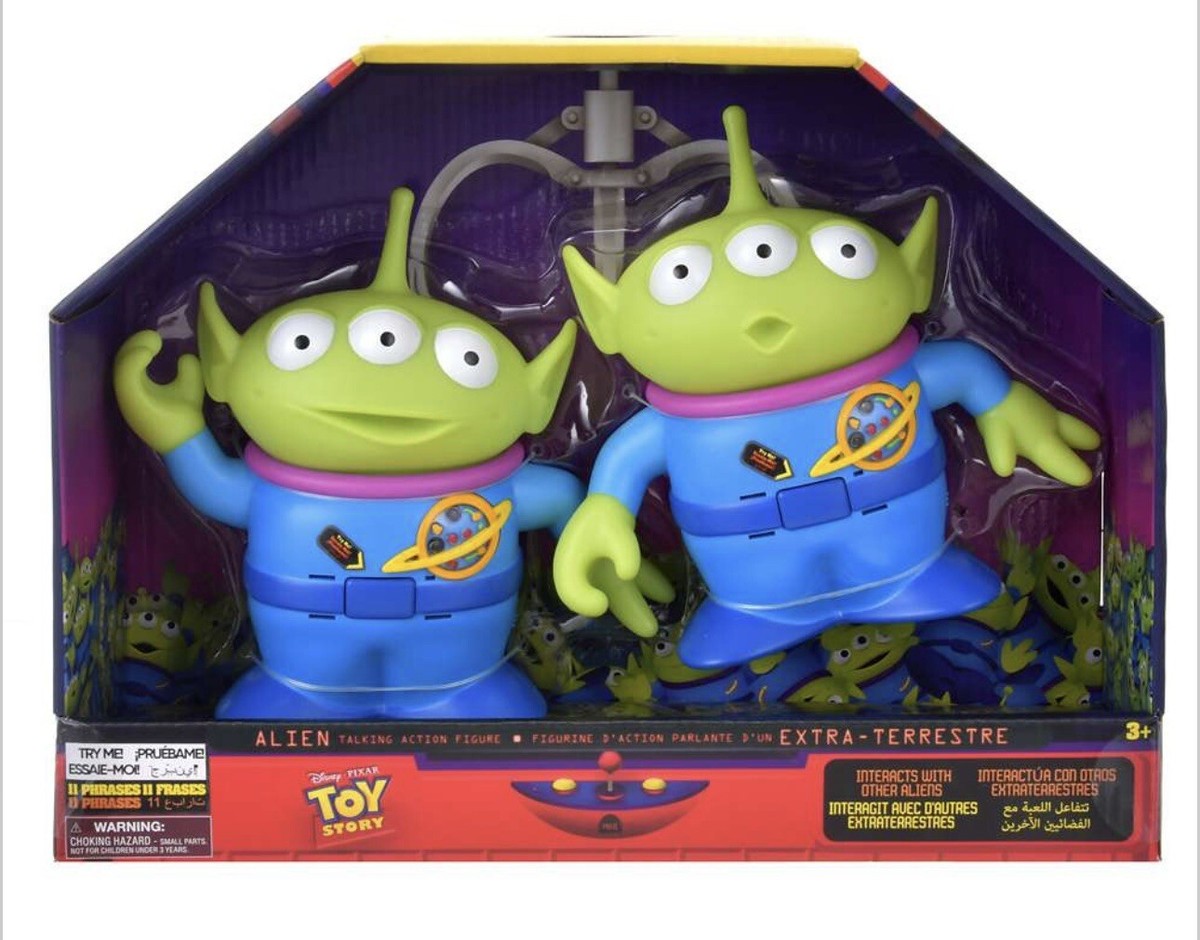 Little Green Men/Alien Talking Action Figure Set Talk Together | eBay
