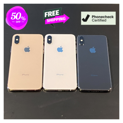 Apple iPhone XS 256GB 64GB Silver / Gold Unlocked Tracfone Verizon