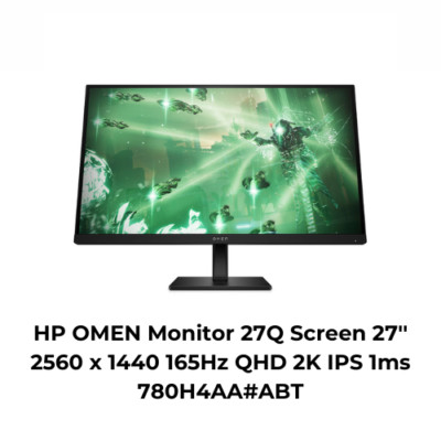 HP OMEN Monitor 27Q Screen 27'' 2560 x 1440 165Hz QHD 2K IPS 1ms