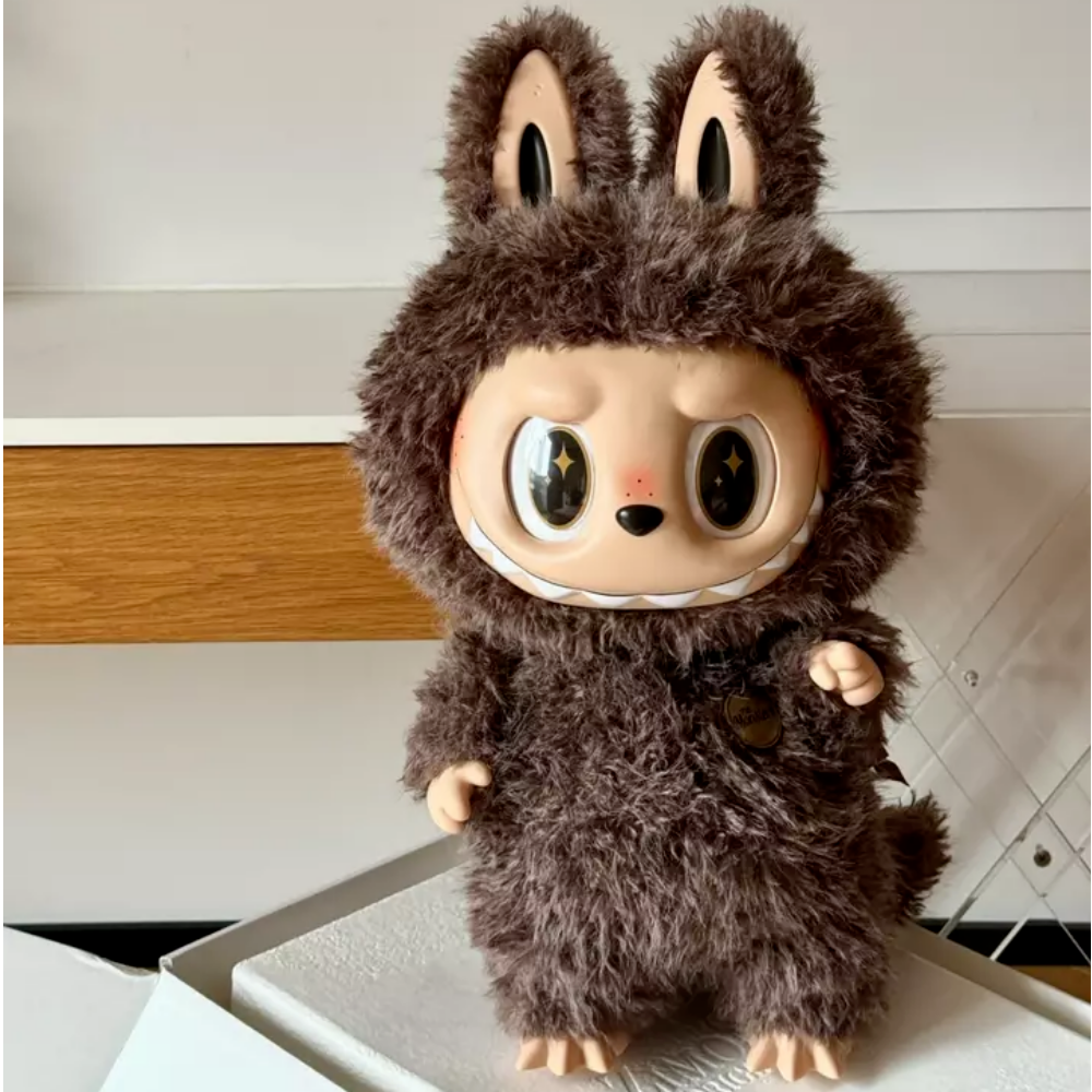 ZIMOMO ジモモ 【海外限定】LABUB ふわふわぬいぐるみ ブラウン Zimomo