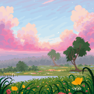 Magic the Gathering MTG Secret Lair PixelLands_v02.jpg (Foil)! | eBay