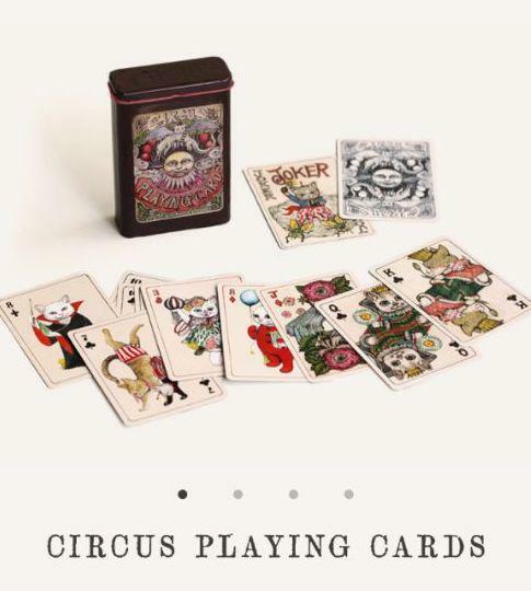 フライヤー付】ヒグチユウコ ＊サーカス展 トランプ PLAYING CARDS