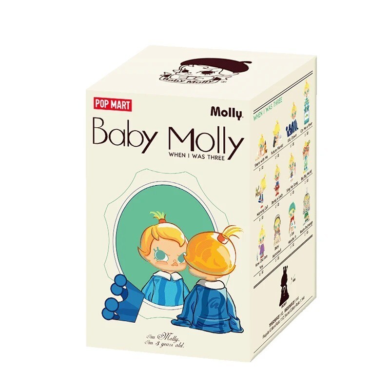 POP MART Baby Molly When I was Three! Series Blind Box Action